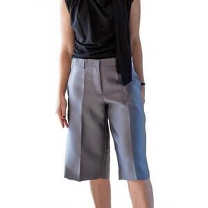 NEW THE GARMENT ambra mid rise shorts in smoke